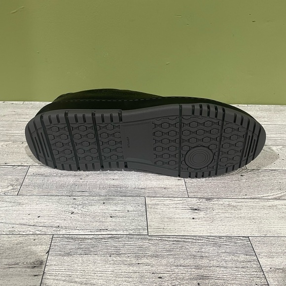 Mezlan shoes casual sneaker black deerskin oxford - Picture 5 of 5